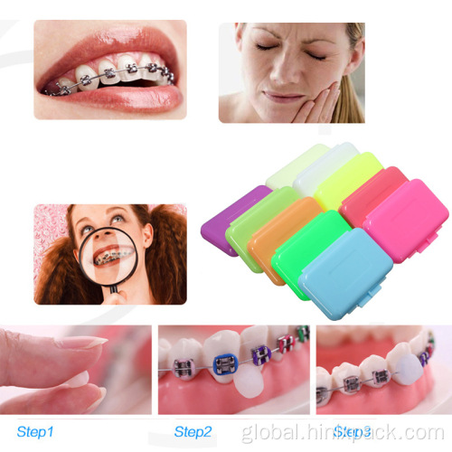 Denture Lab Supplies Pre-cut Dental Orthodontic protection bracket wax Supplier